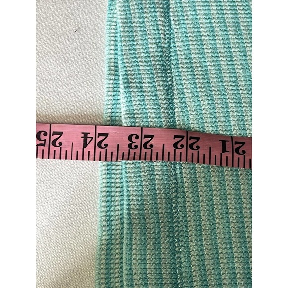 Victoria's Secret T Shirt Sz S Green Long Sleeves Stripes Cotton Night Shirt? - Picture 8 of 10